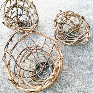 12-里山の籐を摘んで、かごを編もう